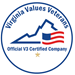 Virginia Values Veteran Certified Logo